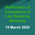 Late Breaking Abstracts